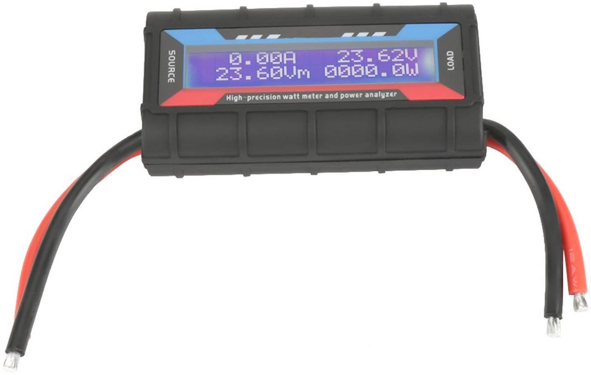 Hoge Precisie Amp Meter - 150A Watt Meter met LCD Scherm voor Voltage Monitoring