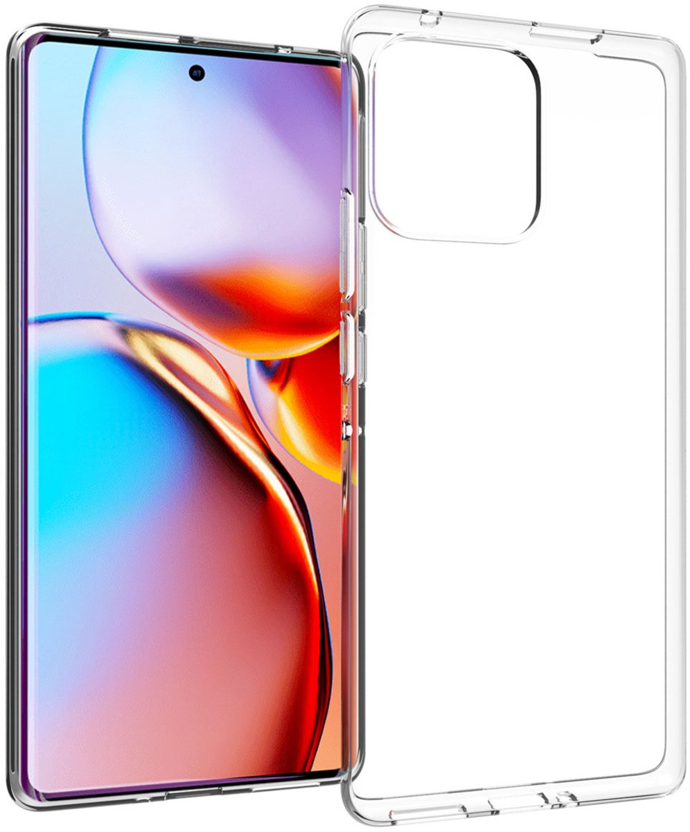 Accezz Hoesje - Geschikt voor Motorola Edge 40 Pro - Clear Backcover - Transparant