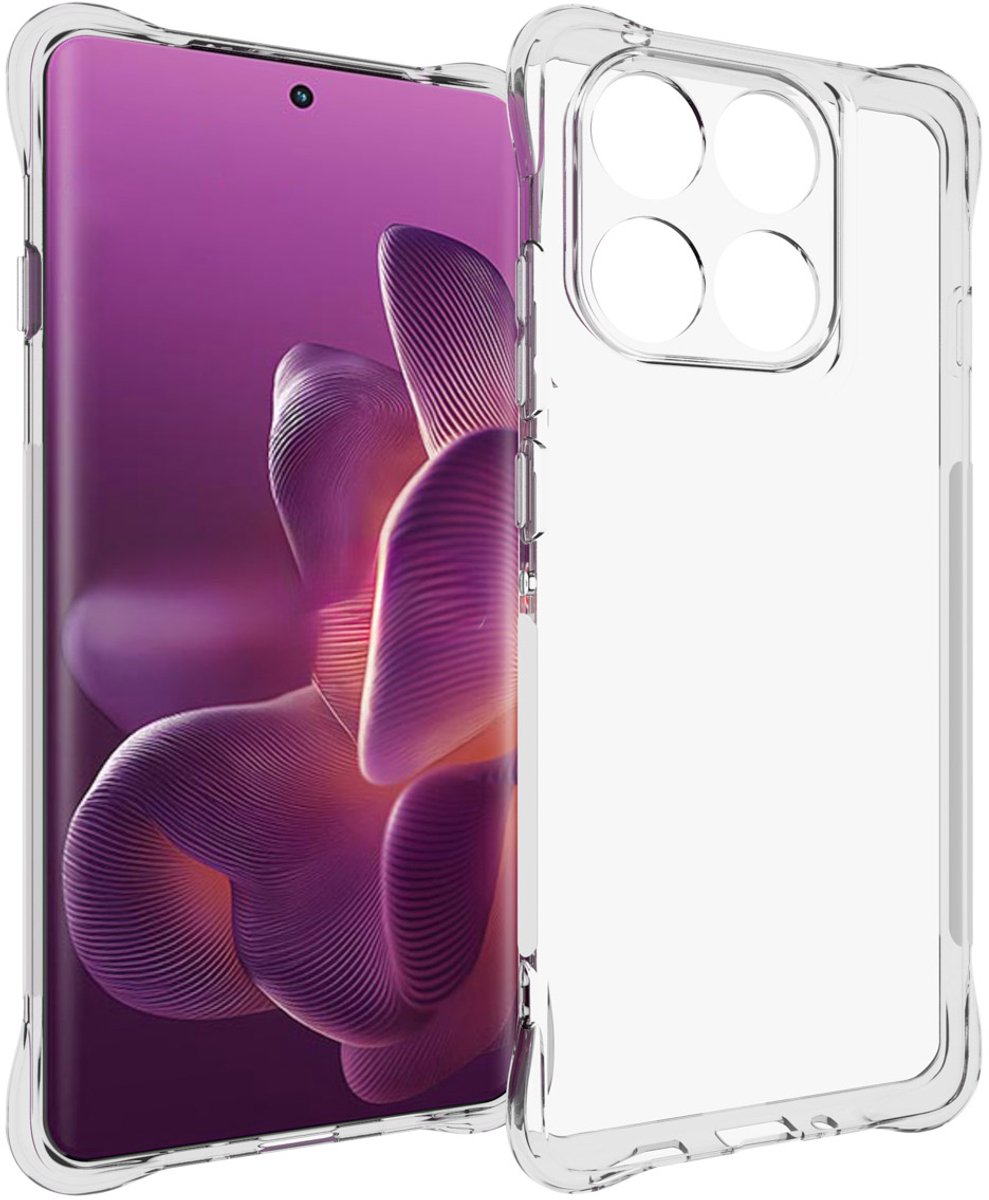 imoshion Hoesje - Geschikt voor Motorola Edge 60 Pro - Shockproof Case - Transparant