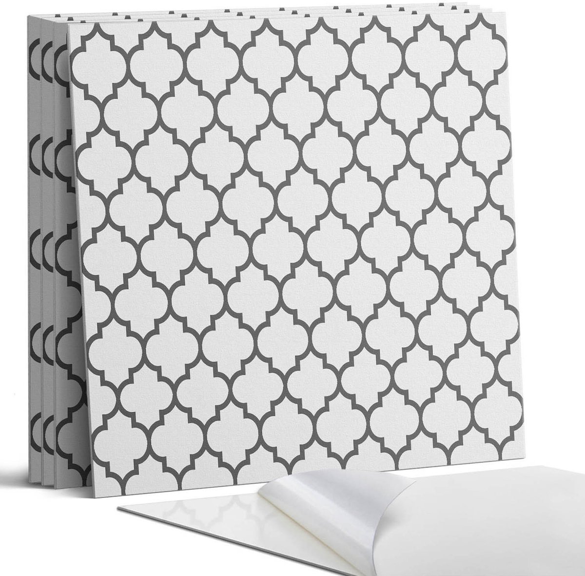 Coloray Wandpanelen Zelfklevend - Patroon met symmetrische vormen Zelfklevende Wandpanelen