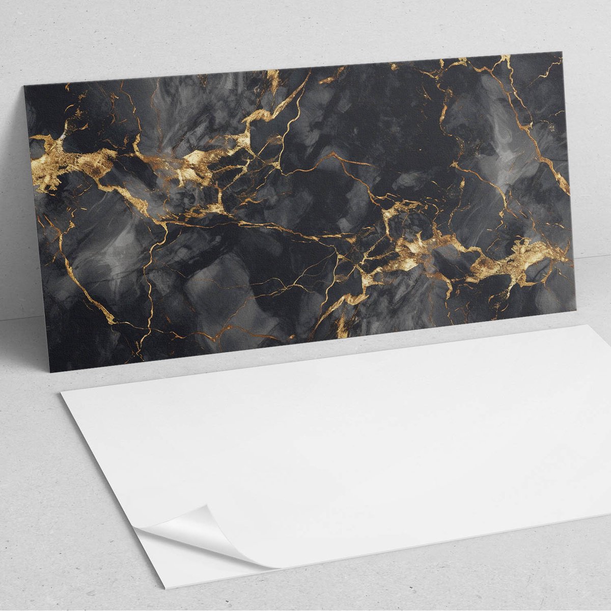 Coloray Wandpanelen Zelfklevend - Elegant marmerpatroon PVC Wandpaneel - 100 cm x 50 cm - 