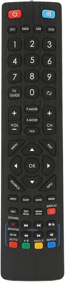 Vervangende TV-afstandsbediening voor LCD-tv's