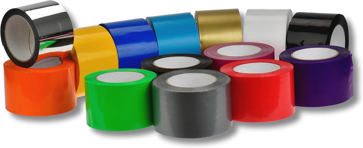 Super Stabiele Afzetband - Waarschuwingsband voor Parking en Bouwplaatsen - 75 mm x 100 m - Wit