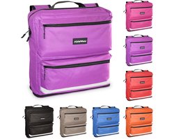 AbleWear Scooter bag for mobility - purple | mobility scooter accessories | Expandable storage | Assistive products for the disabled | Scooter bag | Electric scooter bag | Scooter bag