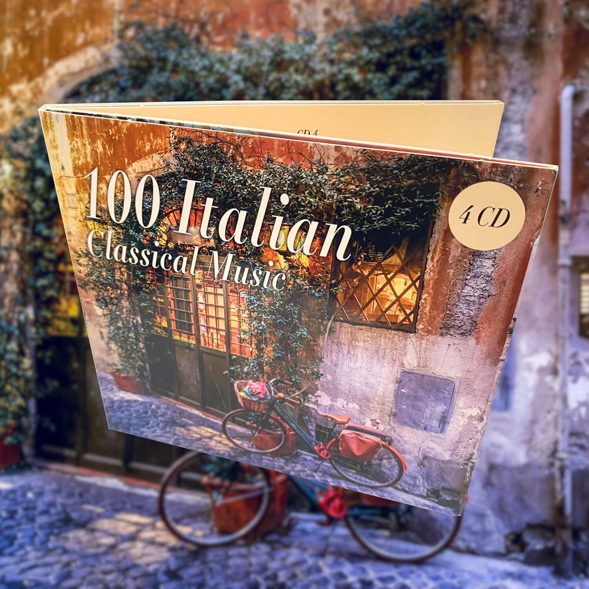 4 CD 100 Italian Classical Music – Vivaldi , Verdi , Corelli , Puccini