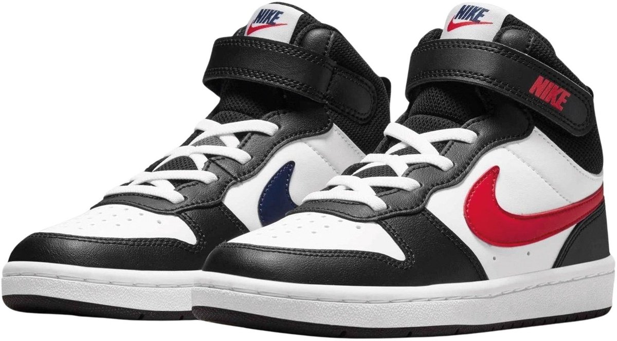 Nike Court Borough Mid 2 PS Sneakers Junior Zwart