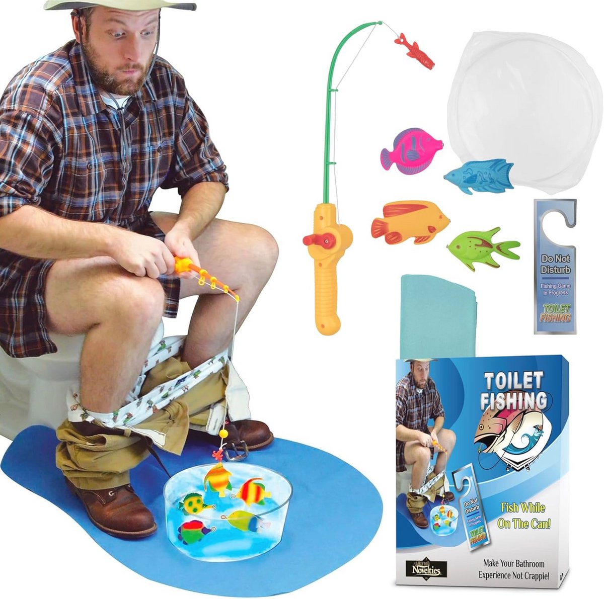 Toilet Vissen Spel voor Volwassenen - Hilarisch en Ontspannend