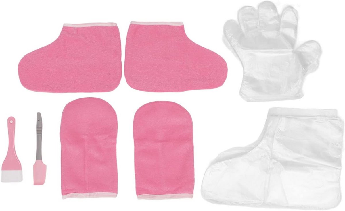 Set Paraffine Handschoenen Voetwarmers voor Warme Spa Waxbehandeling Thuis