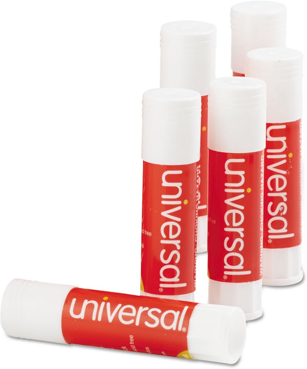 Permanente Lijmstick 0,7 g - Helder, Perfect voor Papier, Foto's en Stof - 12 Stuks