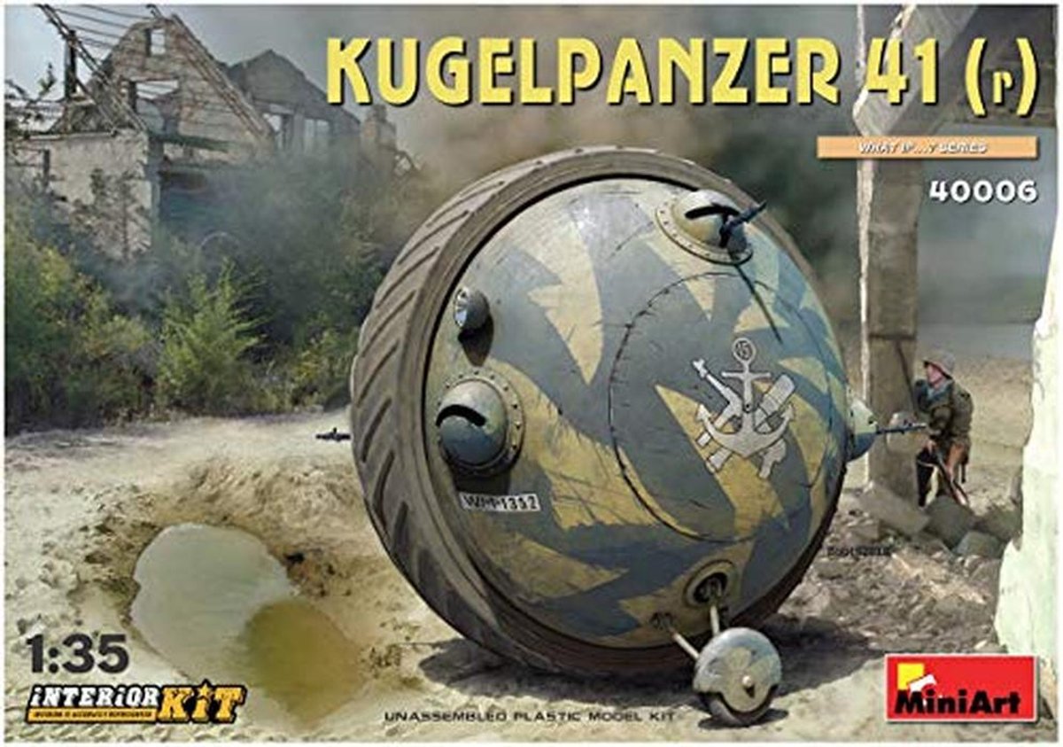 Kogelpantser 41(r) Interieursoftware Modelbouwset