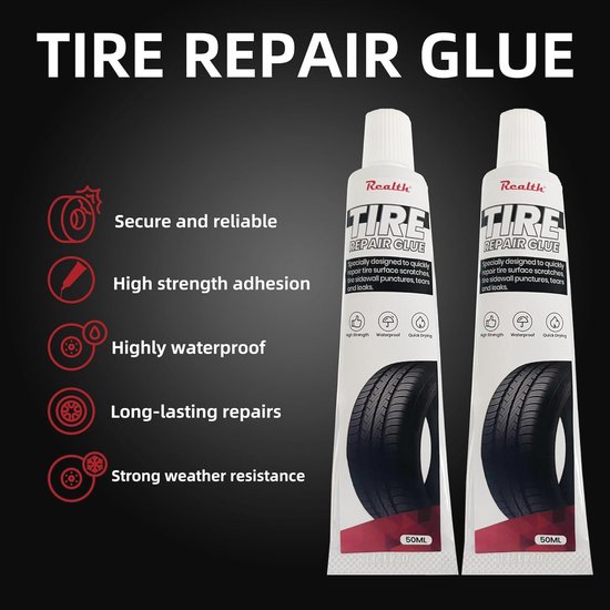 Bandenreparatielijm - 100 ml - Instant autoreparatie voor auto en fiets — afbeelding 3