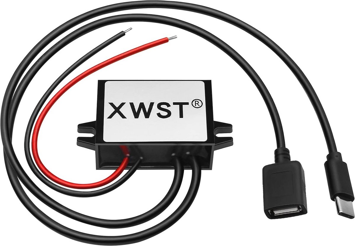 Spanningsomvormer 8-40V naar 5V 3A voor Auto, Motorfiets en Elektronica
