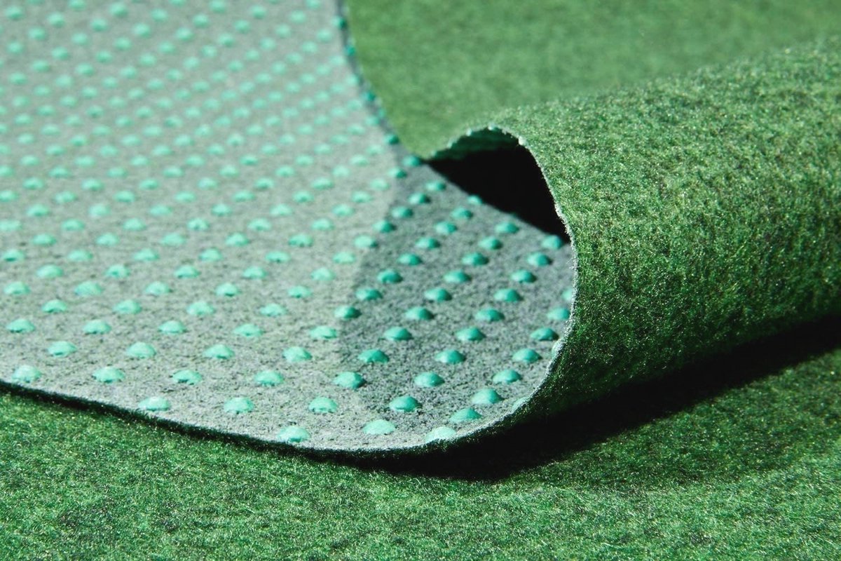 Groene Synthetische Tapijt voor Binnen en Buiten - Onderhoudsarm, Antislip, UV-bestendig