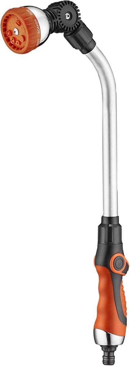 Multifunctionele Gietstaaf met 8 Sproeipatronen - Tuindouche met Micro Control en Comfortabele Duimbediening