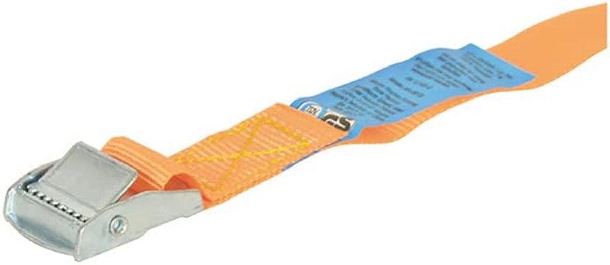 Spanband 3m x 25mm met Klem voor Zware Ladingen