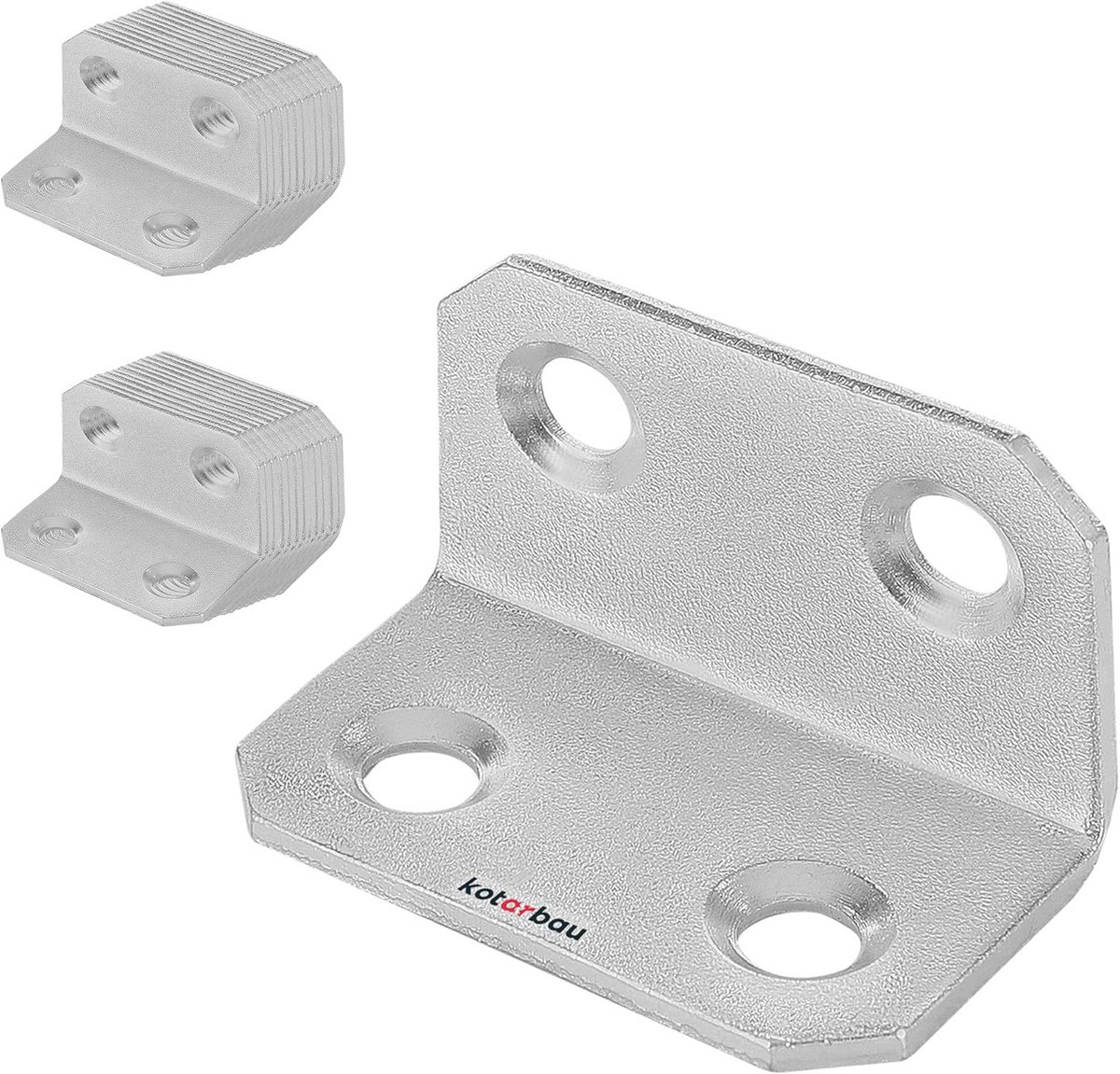 Set van 25 Hoekverbinders voor Meubels - 18x18mm - Zware Staalconnectoren