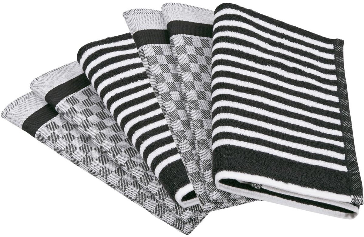 Ross Sonstiges 4 X theedoek- 2 X keukenhanddoek - in set 6 pack Exclusiv