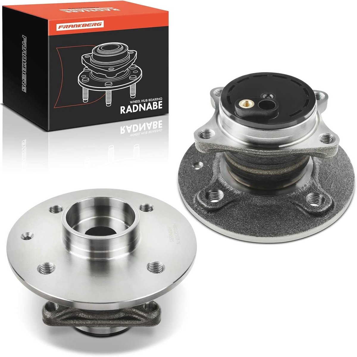 Wiellagerset Achteras met ABS-sensor - Diameter 135 mm - Geschikt voor Citroën, Peugeot en Toyota