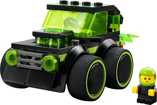 LEGO® City Voertuigen - Gaming Raceauto - Modelautoset - Klein Racespeelgoed met een Junior Minifiguur - Gamecadeau voor Jongens, Meisjes en Kinderen Vanaf 5 Jaar - Cadeautje voor Kinderverjaardagen - 60484 van Merkloos — afbeelding 5