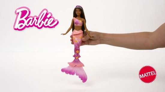Barbie Flower Magic Zeemeerminpop – Magische Bloemen die Bloeien - Bruin & Roze