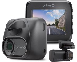Mio MiVue C595WD + T30 Full HD dual dashcam - Wi-Fi - GPS - achterruitcamera - flitspaal- én trajectcontrole-waarschuwingen