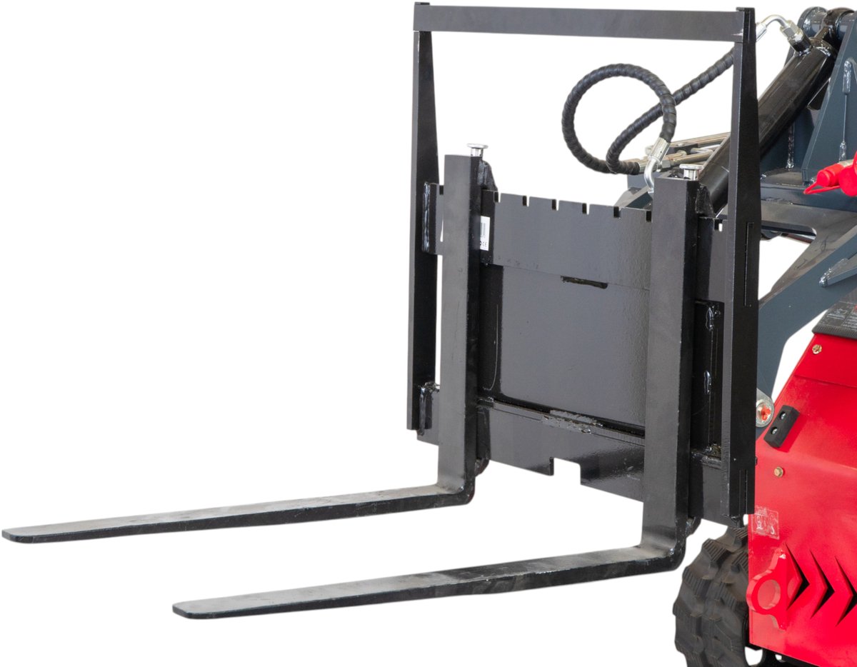 Palletvorken manuele verstelling voor miniladers MLD MW Tools MLAC4