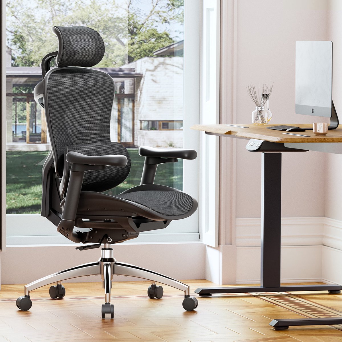 SIHOO Doro C300 Ergonomische Bureaustoel - 4D Armleuningen - afbeelding 3