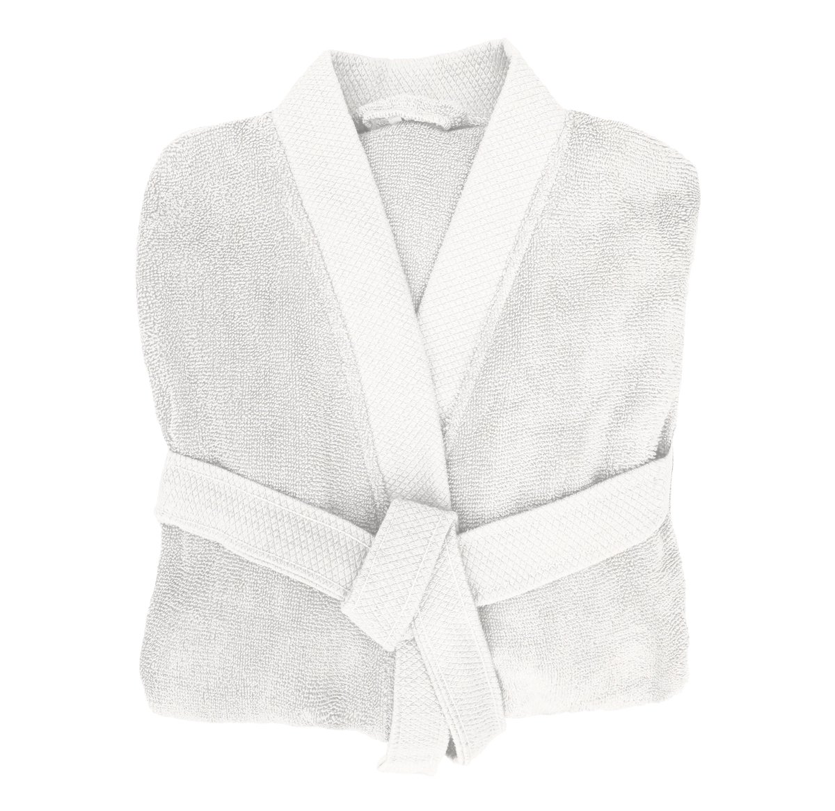 Heckettlane Badjas Katoen Premium - White - Maat XXL - Badjas 100% Katoen - Badjas / Kamerjas Dames - Badjas / Kamerjas Heren
