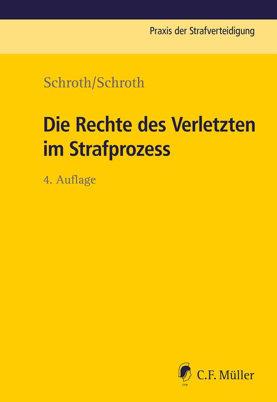 Die Rechte des Verletzten im Strafprozess - cover