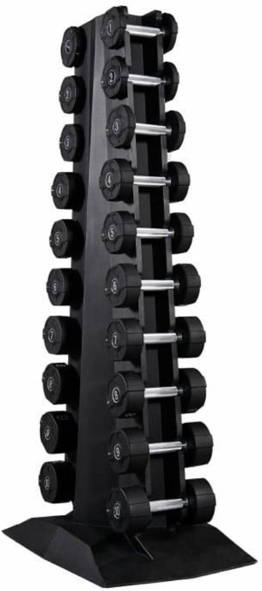 Lifemaxx LMX94.TD Dumbbelltoren incl. PU Dumbbells 1 t/m 10 kg