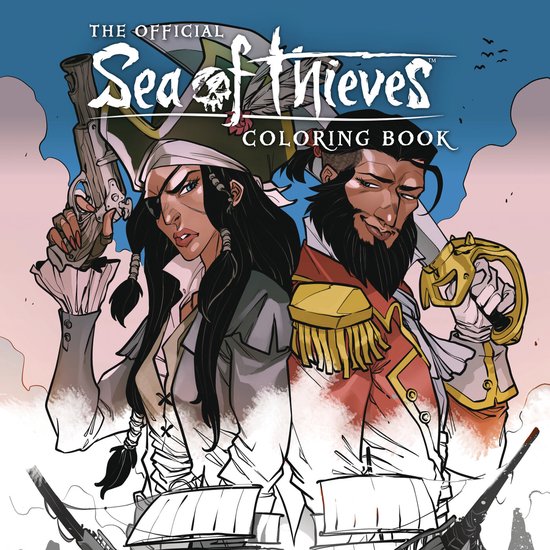 The Official Sea Of Thieves Coloring Book - cover