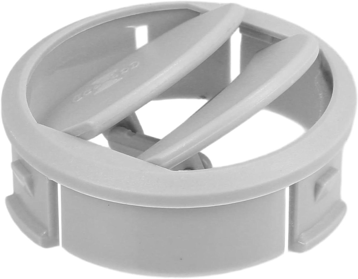 Cosensi - Universele Ronde Grijze AC Airconditioning Vent Uitlaat voor RV Bus Boot Jacht Caravan - Ventilatie Rooster - Luchtuitlaat - 71mm 69mm - Grijs - Ventilatiesysteem