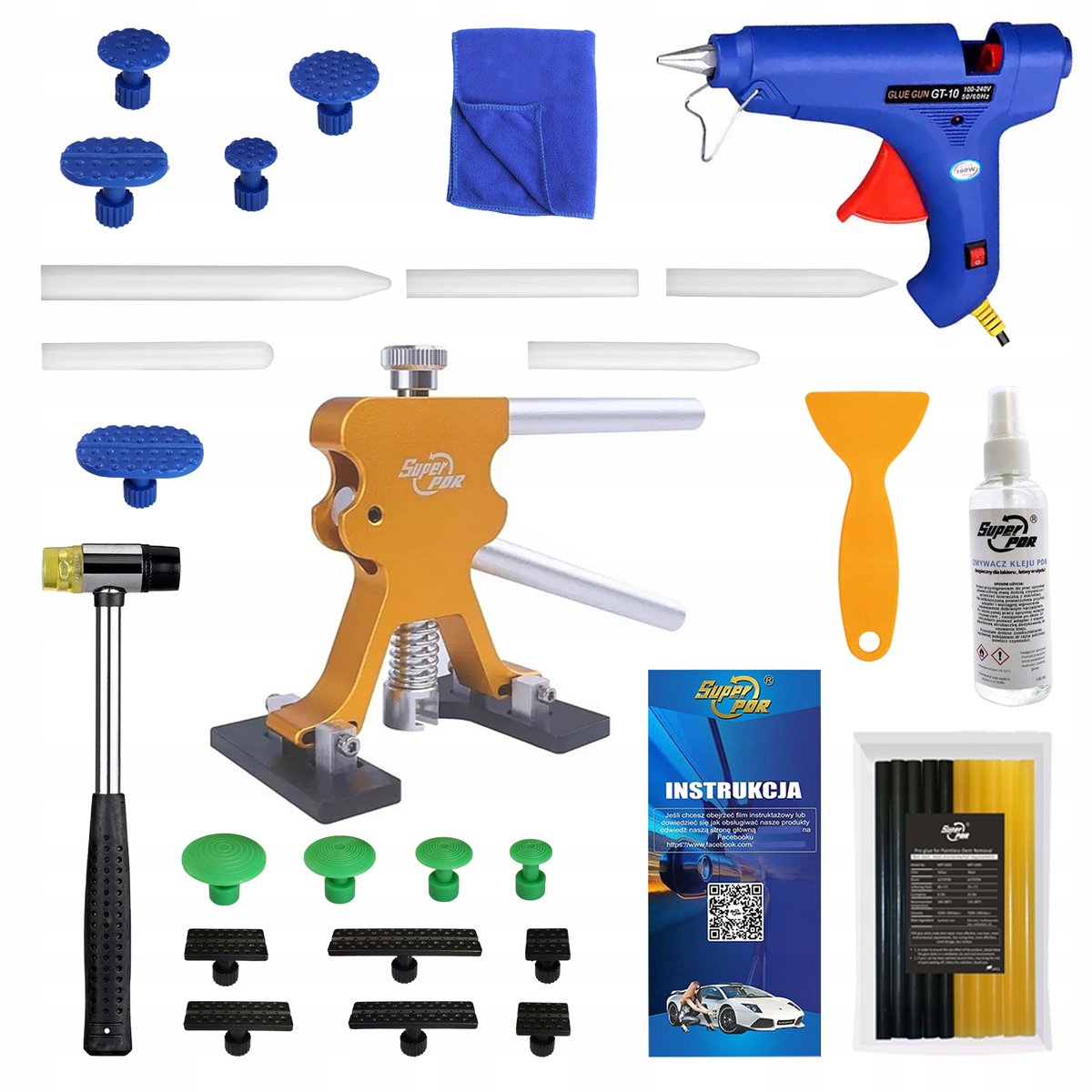 PDR metaal trekker set voor autodeuk reparatie