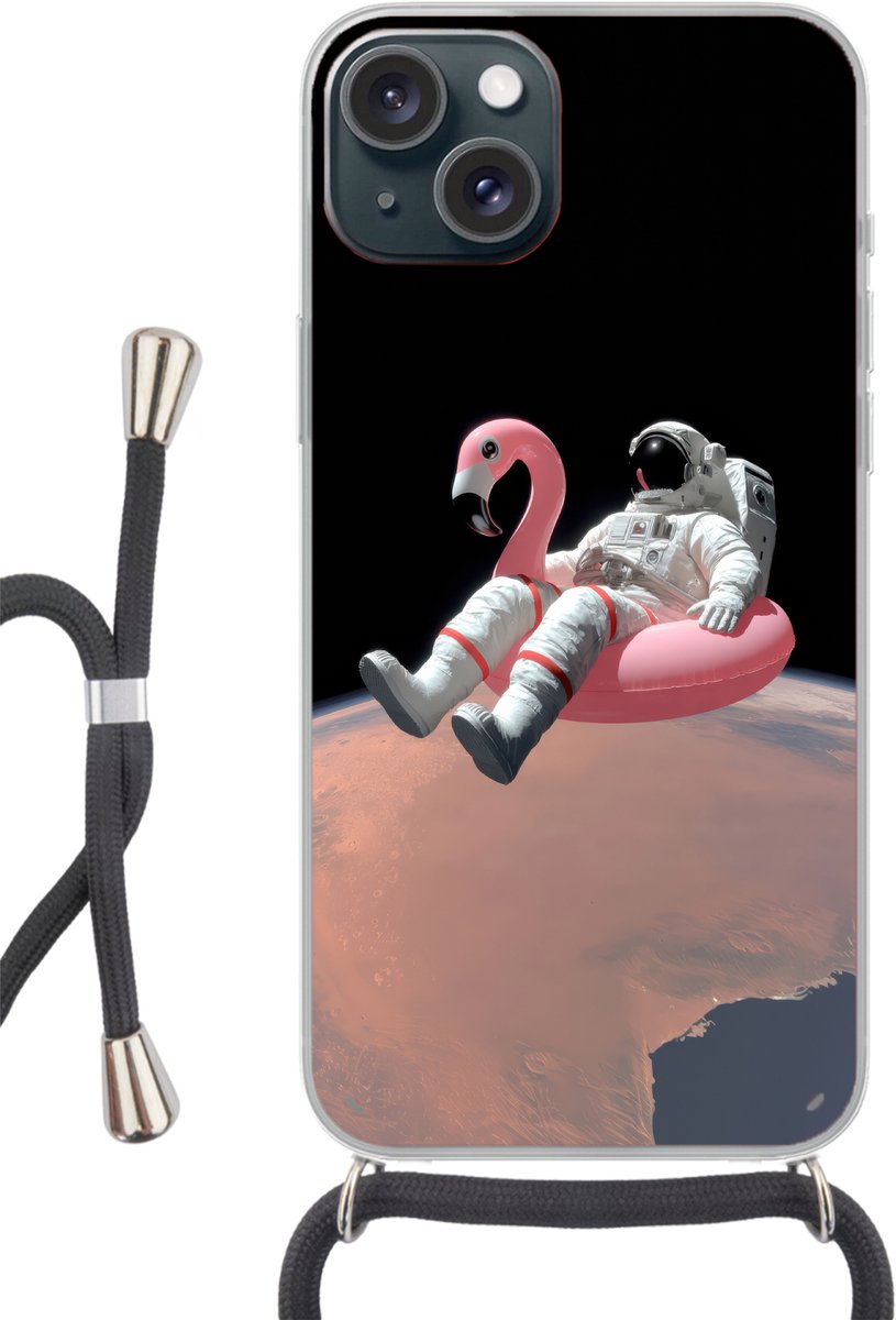 Astronaut - Flamingo - Zwemband - Roze