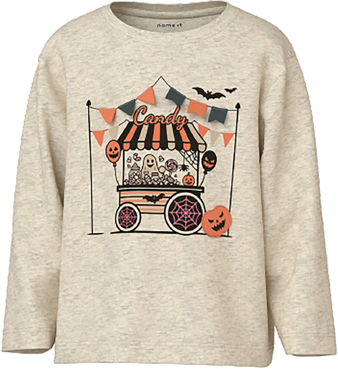 NAME IT - NMNOTTOLINE LS NREG TOP BOX - Unisex - Lange mouwen shirts