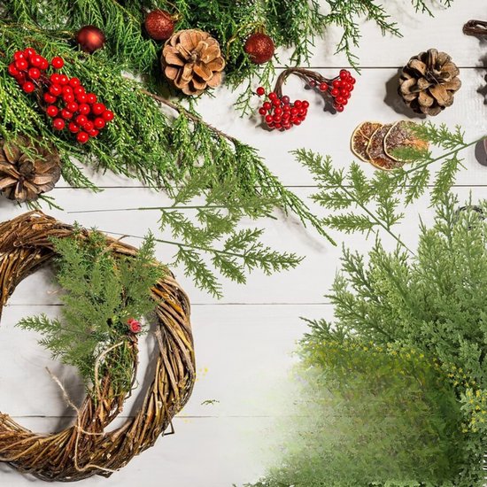 Kunsttakken - Kerstkransen en kersttakken