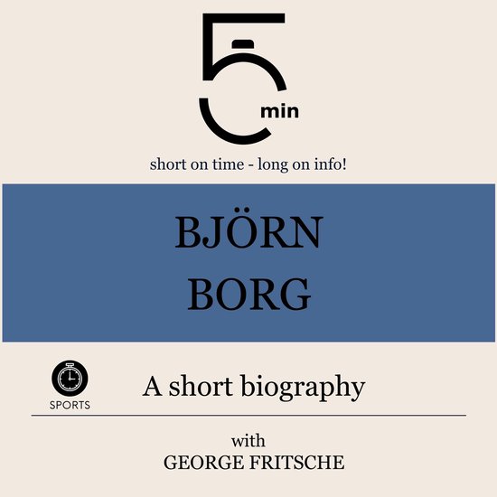 Björn Borg: A short biography - cover