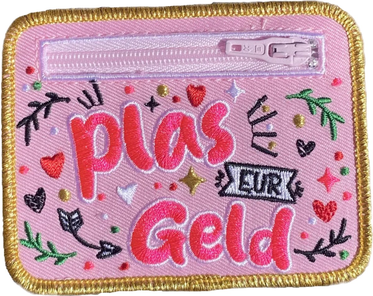 Bas Bastiaans Embleem Oeteldonk Plas Geld - Roze - Carnaval - Unisex