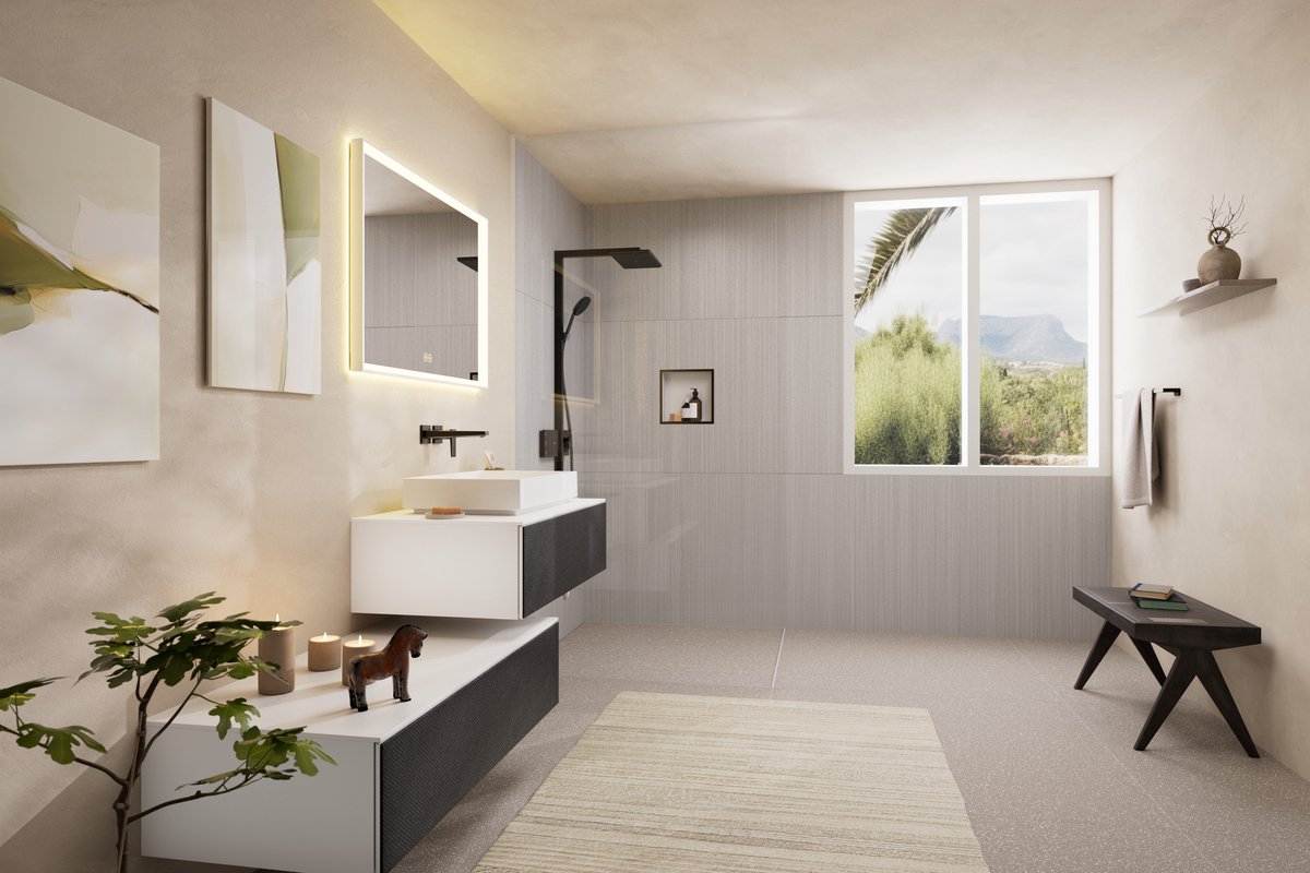 Hansgrohe Xuniva Evo E - Opbouwwastafel, 65x40 cm, zonder overloop, zonder kraangat, mat wit 60326700