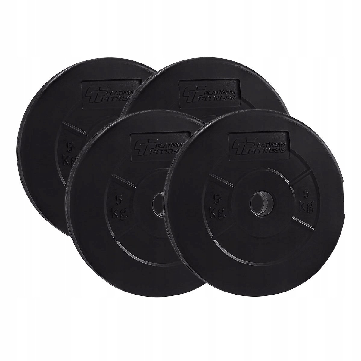Platinum Fitness Halterset 20kg - Bitumen Schijven 29mm