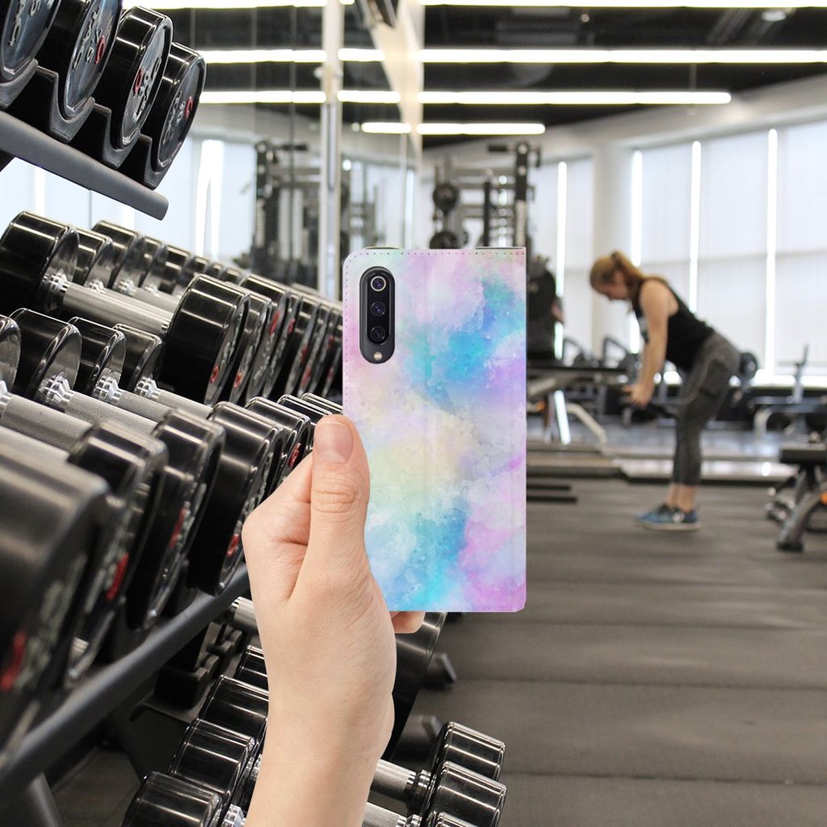 Bookcase Xiaomi Mi 9 Watercolor Light