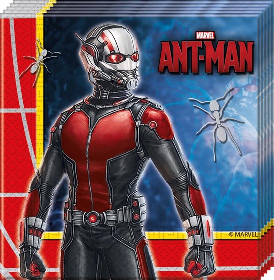 Foto: 20 ant man papieren servetten feestdecoratievoorwerp