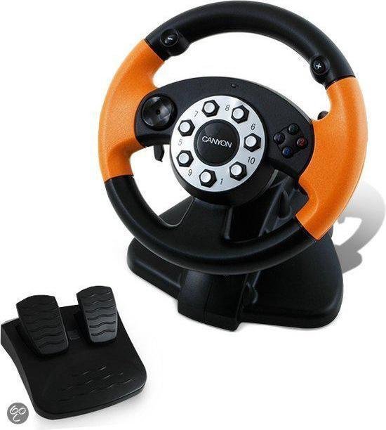 Canyon, Force Feedback Racing Wheel + Pedals (usb)