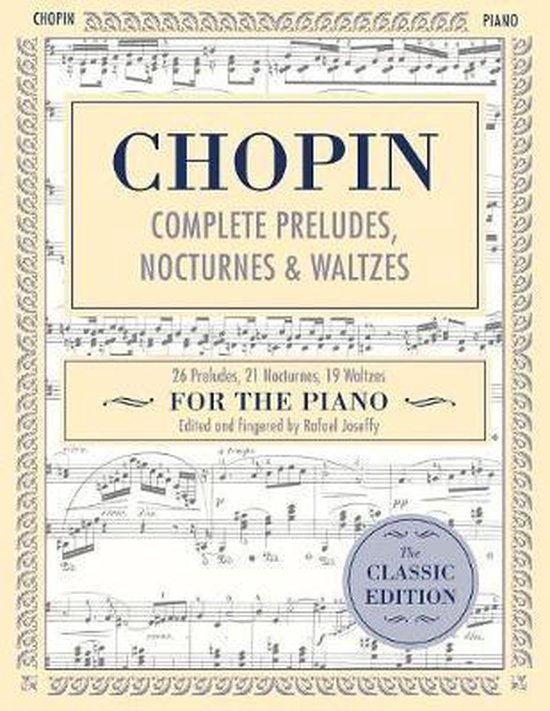 Complete Preludes, Nocturnes & Waltzes - cover