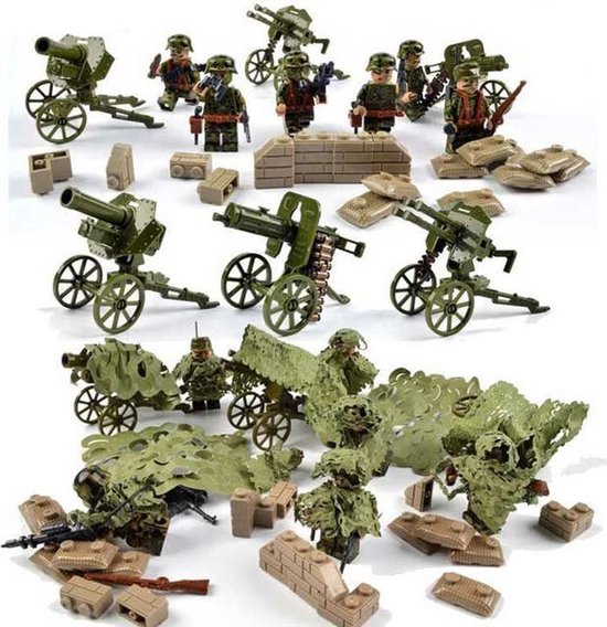 Oorlog WW1 Soldaten Speel Set compatibel met grote merken | bol.com