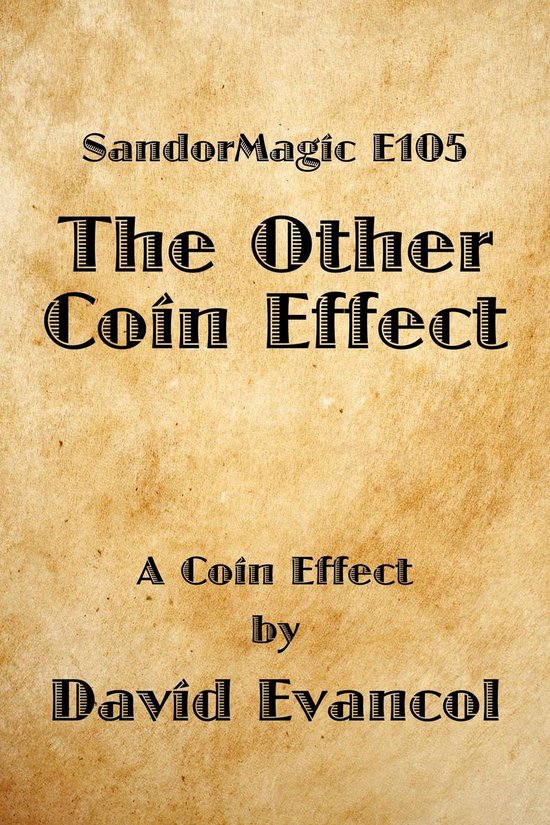 SandorMagic E105: The Other Coin Effect - cover