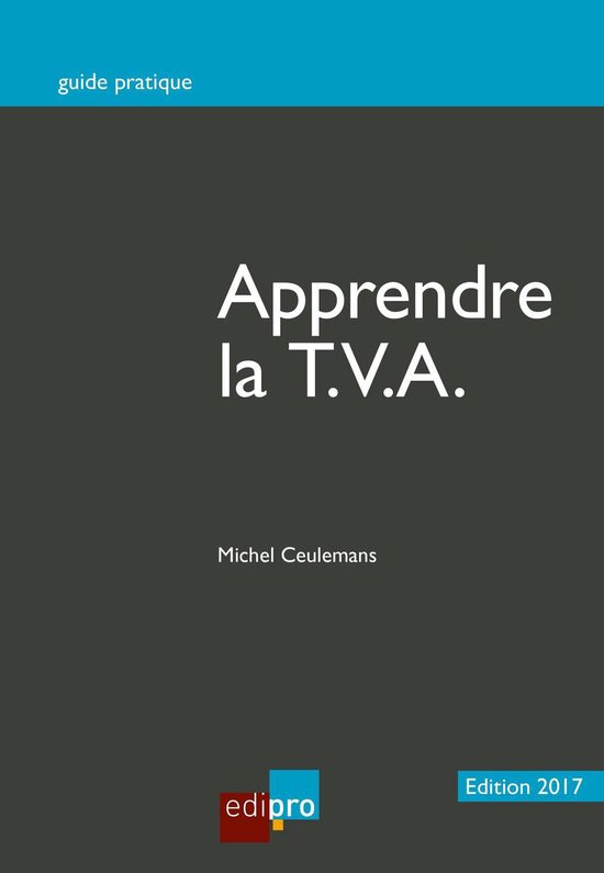 Apprendre la T.V.A. - cover