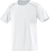 Jako Run Hardloopshirt Unisex - Shirts  - wit - 164