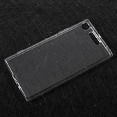 Sony Xperia XZ1 - hoes, cover, case - TPU - Transparant