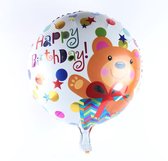 Folieballon Happy birthday beer 45 cm